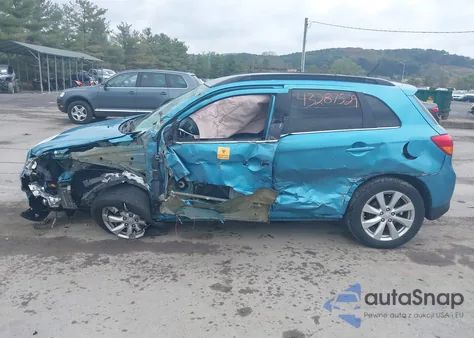 2013 Mitsubishi Outlander Sport Se из США, поврежденный, VIN 4A4AR4AU9DE015956